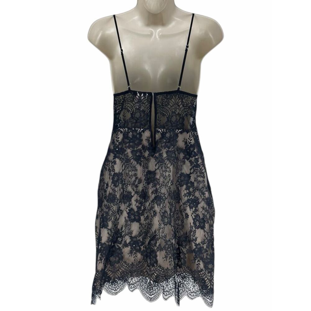 Victoria Secret Dream Angels Lace Slip Dress Lingerie Black Size XS - Picture 6 of 10